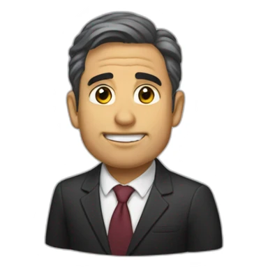 luis lacalle pou sticker