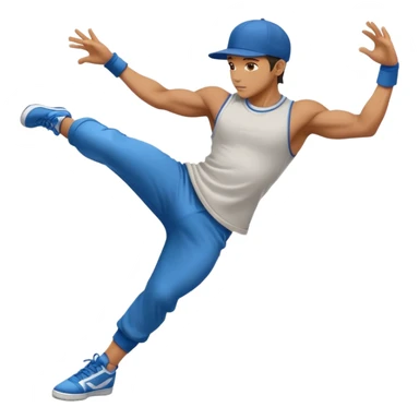 Street dancer sticker