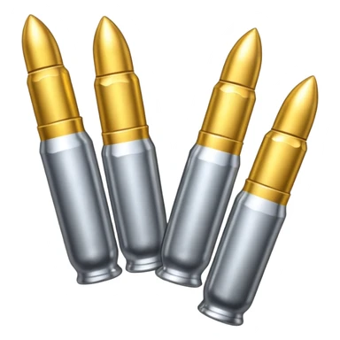 five bullets an the fith one of another color sticker