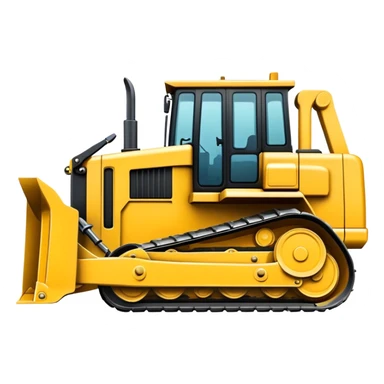 bulldozer sticker