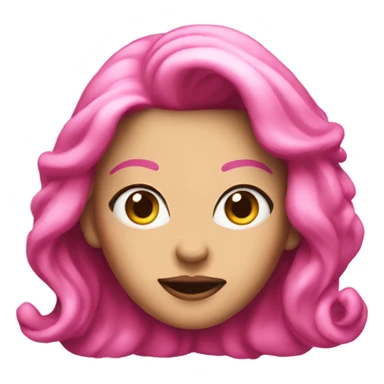 Pink wicked Glenda  sticker