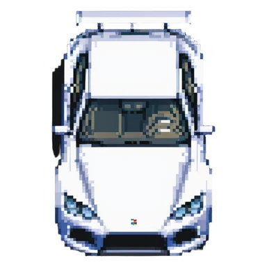 luxury sports car sticker