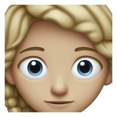 Kid with lazy eye sticker