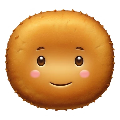 potato croquette no face sticker