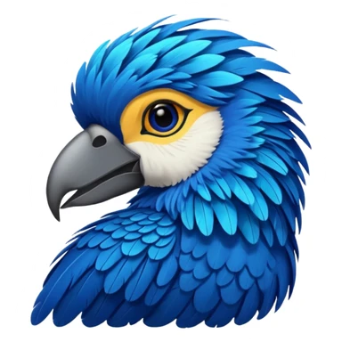 Arara azul sticker