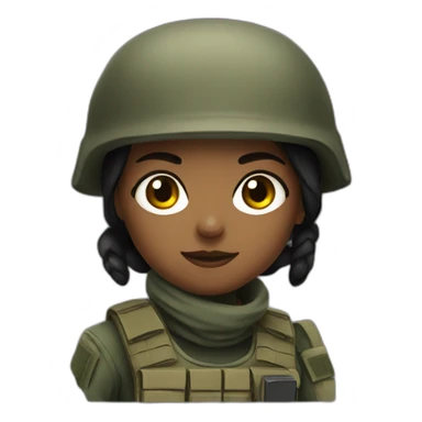 csgo soldier girl sticker