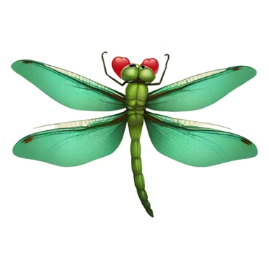 Dragonfly in love sticker