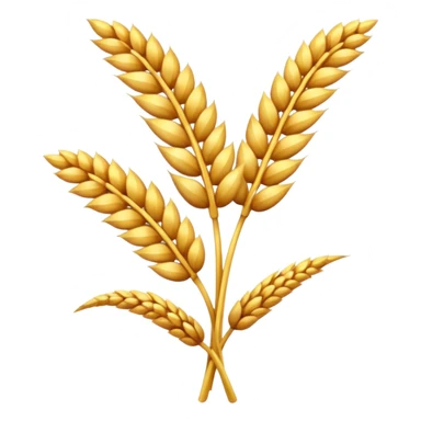 Ear of wheat sticker