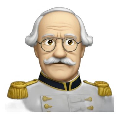 Otto con Bismarck sticker