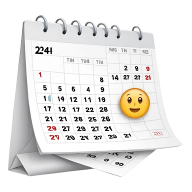 calendar with 29.4 sticker