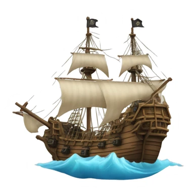 Galleon sticker