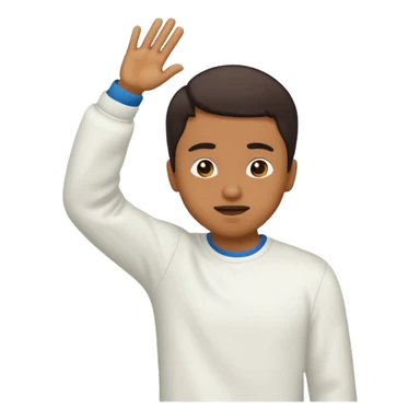 A person doing a DAB  sticker