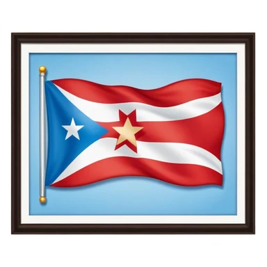 Chicago flag four stars sticker