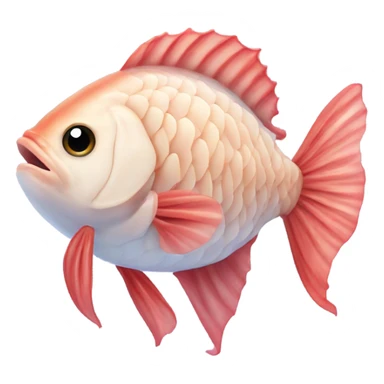 Cross section of a fish  sticker