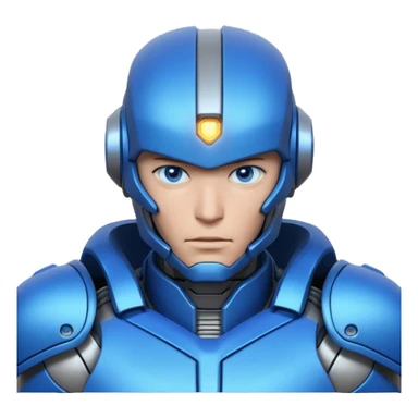 mechanical armored man portrait, head and shoulders only, futuristic metal armor, glowing energy lines, robotic shoulder plates, intense expression, sci-fi warrior vibe, 3D cartoon style, mobile game icon style, clean background, no text, no watermark
  sticker