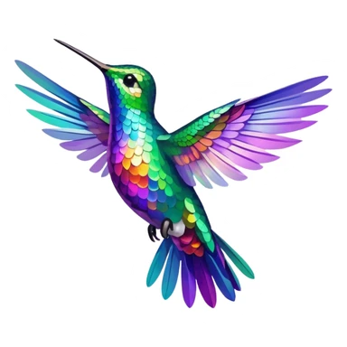 Hummingbirds  sticker