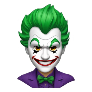 Joker of batman sticker