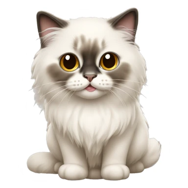 ragdoll kitty sticker