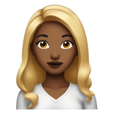 Girls wearing makeup  sticker