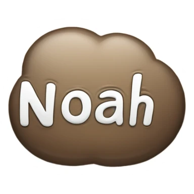 text message that says “noah is the AWESOMEST!” sticker