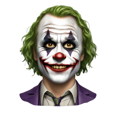 Heath Ledger’s Joker sticker