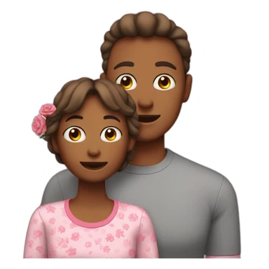 Flowers and mom sticker