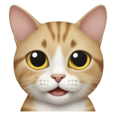 Cat with a disability  sticker