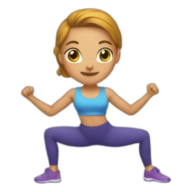 hip thrust sticker