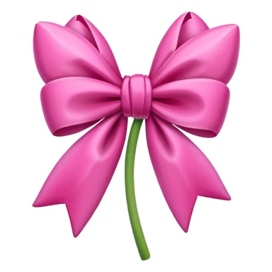 Pink tulips with a bow sticker