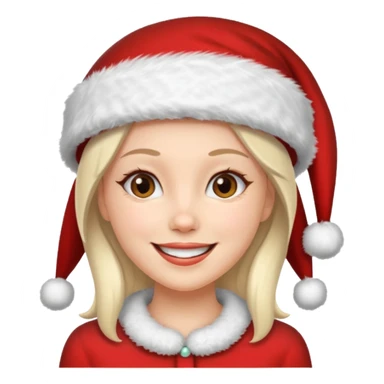 christmas woam sticker