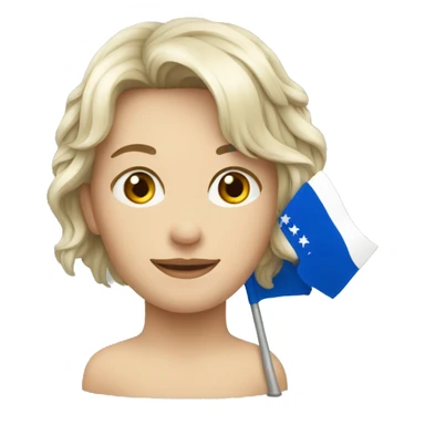 Erstelle mir die yezidische Flagge  sticker