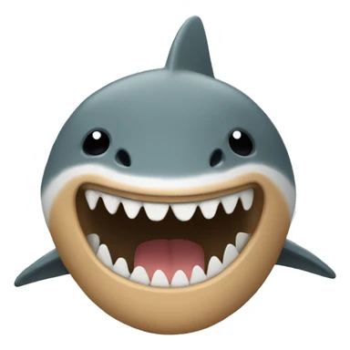 Maui with shark head  sticker