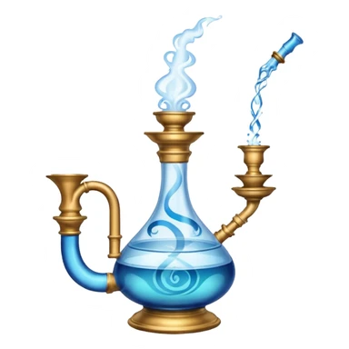 Pot  hookah sticker