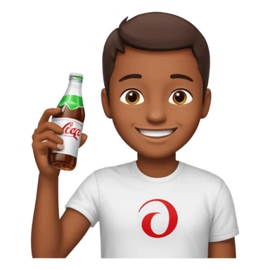 Plateneta tierra tomando coca sticker