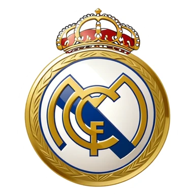 real madrid escudo sticker