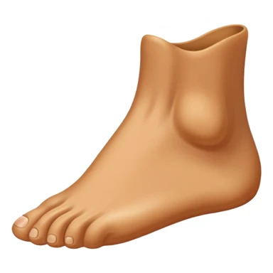 One foot sticker