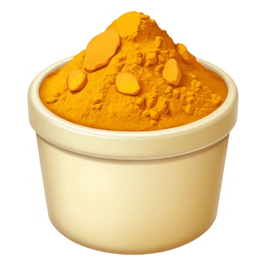turmeric pouder sticker