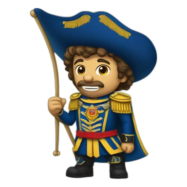 Bandera de la ciudad de León sticker