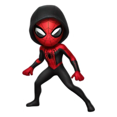 miles morales spiderman sticker