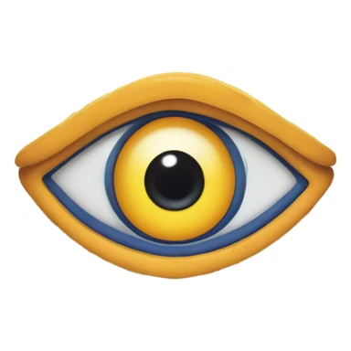 Fun all seeing eye sticker