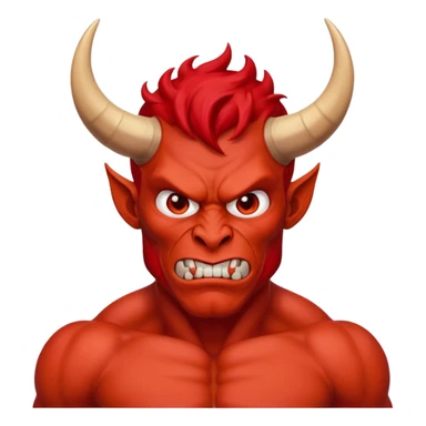 red devil sticker