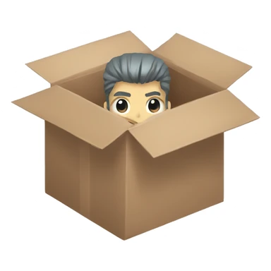 Solid snake in a box sticker