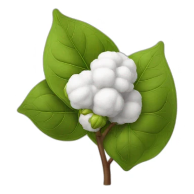 Cotton plant sticker
