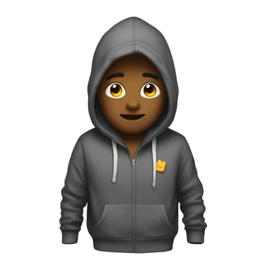 HOODIE wrote bl lt  sticker