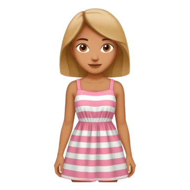 Casula style woman sticker