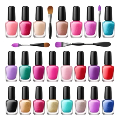 Emojis para nail artists sticker