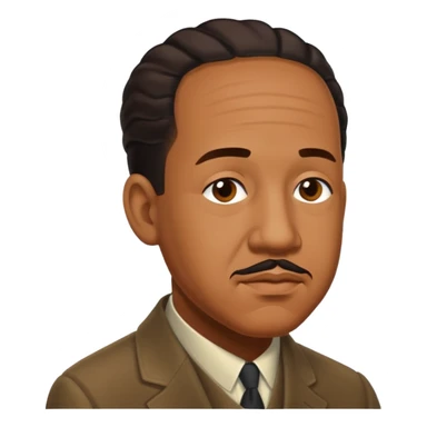 Langston Hughes sticker