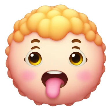 Cute little chubby polyp sticker