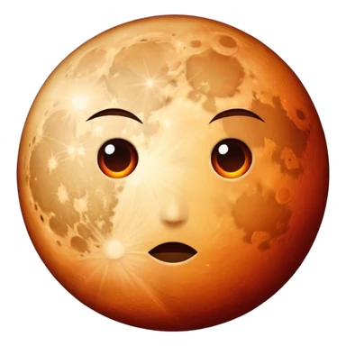 Lunar eclipse sticker