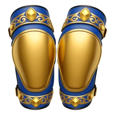 Knee Guards,royal sticker